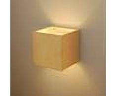 LIBERTI LAMP linea ceramica Deko' Quadro Mini Cubetto Applique Giallo