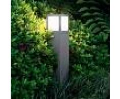 Gea Luce Srl Baltimora Lampioncino Paletto H. 40 Cm Da Esterno Moderno Ip54