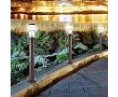 DURALITE SRL Fresnel Paletto Lampioncino Moderno H. 103 Cm Illuminazione Giardino