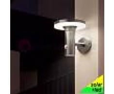 Gea Luce Srl Sunlight Lampada A Parete Solare A Led Per Giardino Ed Esterno Ip44