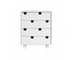 Karup Cassettiera House Nordica Bianca 4 Cassetti