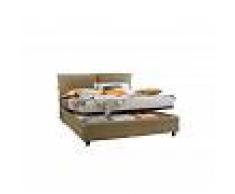 Twist Design Letto matrimoniale Noemi con contenitore visone
