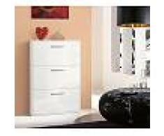 Flow Fusion Design SCARPIERA NILO7 3 RIBALTE BIANCO LACCATO