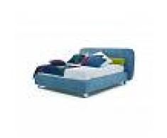 Flow Fusion Design Letto matrimoniale Francis con contenitore