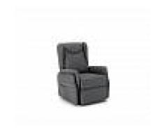 Duzzle Poltrona Relax Alzapersona Denise grigio antracite con 2 motori