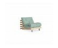 Karup Divano Letto Roots 90 cm verde menta struttura natural