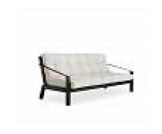 Karup Divano letto Poetry natural con struttura nera