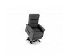 Duzzle Poltrona Relax Alzapersona Eva 2 motori colore grigio antracite