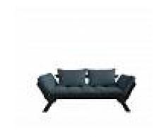 Karup Divano letto Bebop di blu petrolio con struttura nera