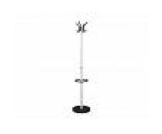 Twist Design Appendiabiti portaombrelli in metallo Lurch Bianco