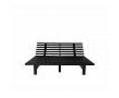 Karup Struttura Letto Blues Bed di colore nero 140x200