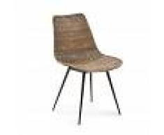 Kave Home Sedia Equal in rattan