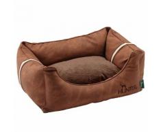 Divano per cani Hunter Göteborg marrone - L 80 x P 60 x H 32 cm