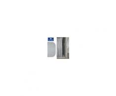 Koh-I-Noor Tenda Doccia, Koh-I-Noor, Serie Tende Doccia, Modello Midas Silver, Ar 240x200, Argento Opaco, A Magazzino