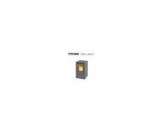 King Stufa A Pellet King 60 Kw 6,15 Grigia Per Ambienti Fino A 55 Mq- New