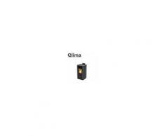 Qlima Stufa A Pellet Qlima Modello Eleonora 74 S-Line, 7,45 Kw Con Telecomando - Grigio