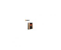 Karmek One Stufa A Pellet Karmek One Mod. Alice 14,3 Kw Ad Aria Ventilata In Acciaio Beige