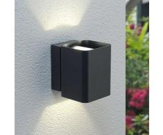 Applique Nikolas, doppia luce, a LED, per esterni