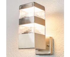 Applique LED da esterni Sinja di linea geometrica