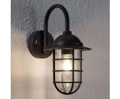 Applique da esterni Gero con braccio curvo