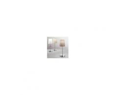 Perenz Srl Romance Lumetto Lampada Da Comodino Cromo Con Paralume