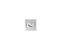 Perenz Srl Wega Faretto Da Incasso Quadrato Gu10 Ottica Orientabile