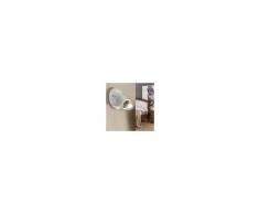Ceramiche Borso Bellavista Mini Lampada A Parete Faretto Obliquo Ceramica Bianca