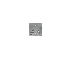 Due P Illuminazione Goccia Lampada A Sospensione A 5 Luci In Vetro Design Moderno