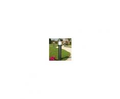 LIBERTI LAMP linea GARDEN Midos Paletto Lampioncino Moderno In Alluminio Grigio Antracite Illuminazione Esterno Giardino