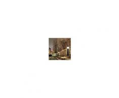 DURALITE SRL Bollard Flat Paletto Lampioncino Moderno H. 78 Cm Illuminazione Giardino