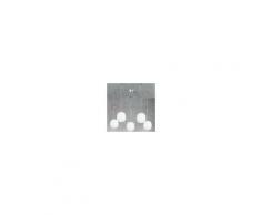 Due P Illuminazione Live Lampada A Sospensione A 5 Luci In Vetro Design Moderno