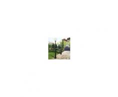 Ismos by Lighting Villa Lampione H.214 Per Esterno Con Sfera In Vetro D30