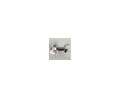 Iris Luce Dea Lampada Parete Soffitto 2 Spot Orientabili Ceramica