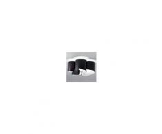 Selene Illuminazione Papiro Plafoniera 5 Luci Cristallo Curvato D.65 Design Moderno
