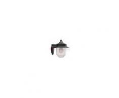 Ismos by Lighting Patio Mini Lanterna Applique Per Esterno Con Vetro Trasparente A Bollicine