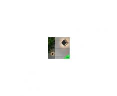 Faro Bu-Oh Applique Quadrato Led Da Esterno Design Moderno Ip65