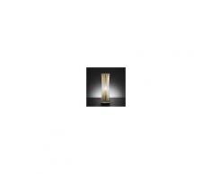 Slamp Bach Lampada Da Tavolo Design Moderno H. 73 Bianco O Oro