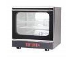 Gastrodomus Forno per brioches elettrico a convezione, umidificatore e grill, porta ribalta, comandi digitali, 4 teglie GN 2/3