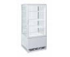 Gastrodomus Frigo vetrina ventilato per bibite - capacità 78 LT - temp. 0° C/ + 12° C