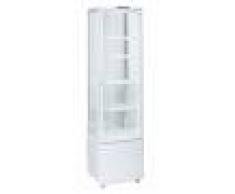 Frigo vetrina ventilato bianco per bibite - 280 LT - temperatura 0° C / + 12° C