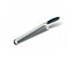Grattugia in acciaio inox con manico con doppio taglio e lunghezza 39,5 cm