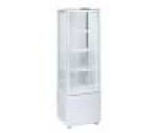 Frigo vetrina ventilato bianco per bibite - 235 LT - temperatura 0° C / + 12° C