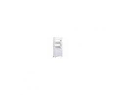 VIDAXL Armadietto Da Bagno Bianco 46x24x116 Cm Legno Di Paulownia