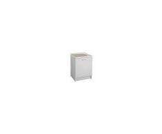 COLAVENE Lavatoio Active Wash 65x55 Con Bocchette Di Aspirazione, pompa Acqua, sensore, display Comando Elettronico Bianco Colavene
