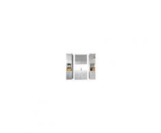 Badplaats Mobili Da Bagno Paso Xl 80cm, Bianco Lucido, Armadio Mobiletto Lavabo Mobili Armadietto