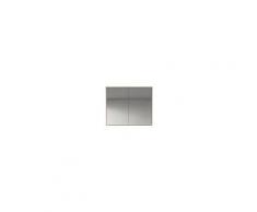 Badplaats Armadietto A Specchio Cuba 90 X 72 Cm Rovere Chiaro, Specchio Armadietto Bagno