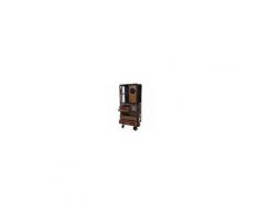 Mendler Serie Vintage Cassettiera Credenza Mobile Hwc-d78 Metallo Mdf Legno 35x60x146cm