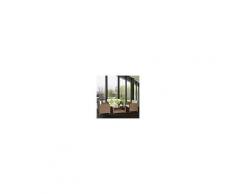 OUTSUNNY Set mobili da giardino in poly rattan 14 pz tavolino divano poltrona con cuscino colore marrone