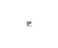 CASTELLANI Cassettiera ECO a 2 cassetti e vano a giorno su ruote cm 35x44x52 h