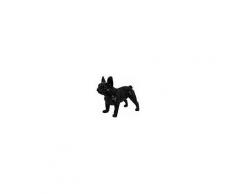 ARTE DAL MONDO Bulldog Francese Scultura Pop Art In Resina Satinata D5141sb